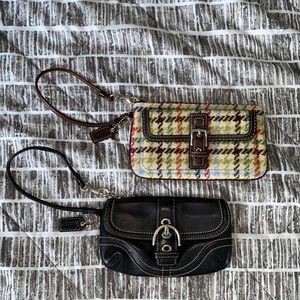 Coach wristlets